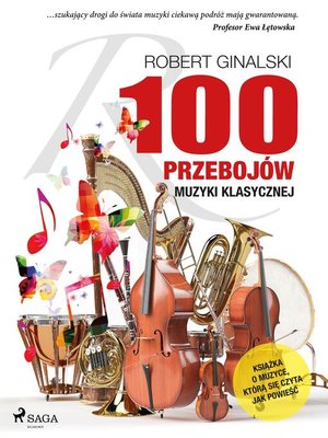 cover image of 100 przebojów muzyki klasycznej